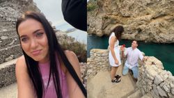 Sărbătoare mare în familia Biancăi Comănici! A fost cerută în căsătorie! Iată cum a fost surprins întreg momentul Sărbătoare mare în familia Biancăi Comănici! A fost cerută în căsătorie! Iată cum a fost surprins întreg momentul